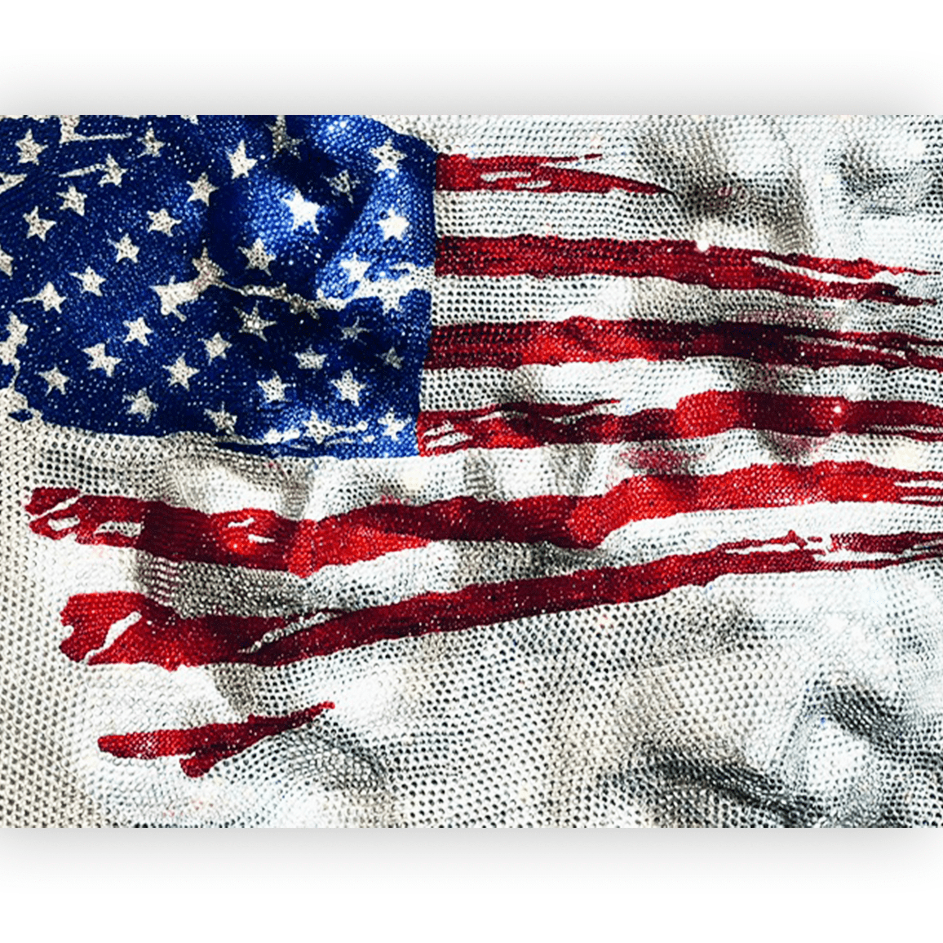#5 Artwork Behind the Stars and Stripes